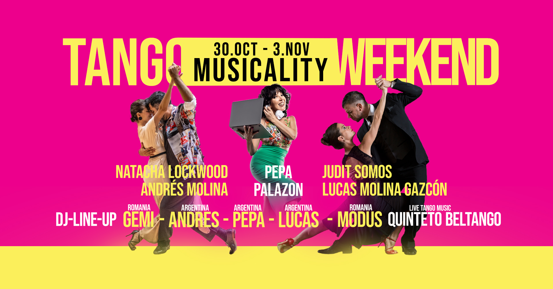 Tango Musicality Weekend 30 Oct 3 Nov 2025