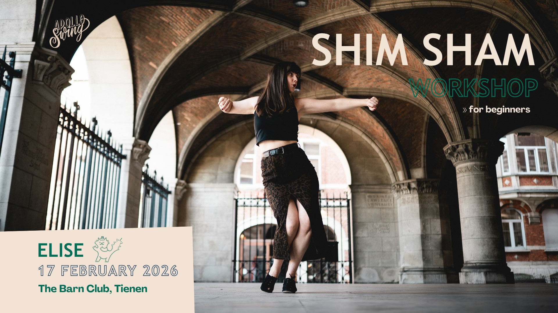 Shim Sham workshop in Tienen with Elise - Apollo Swing