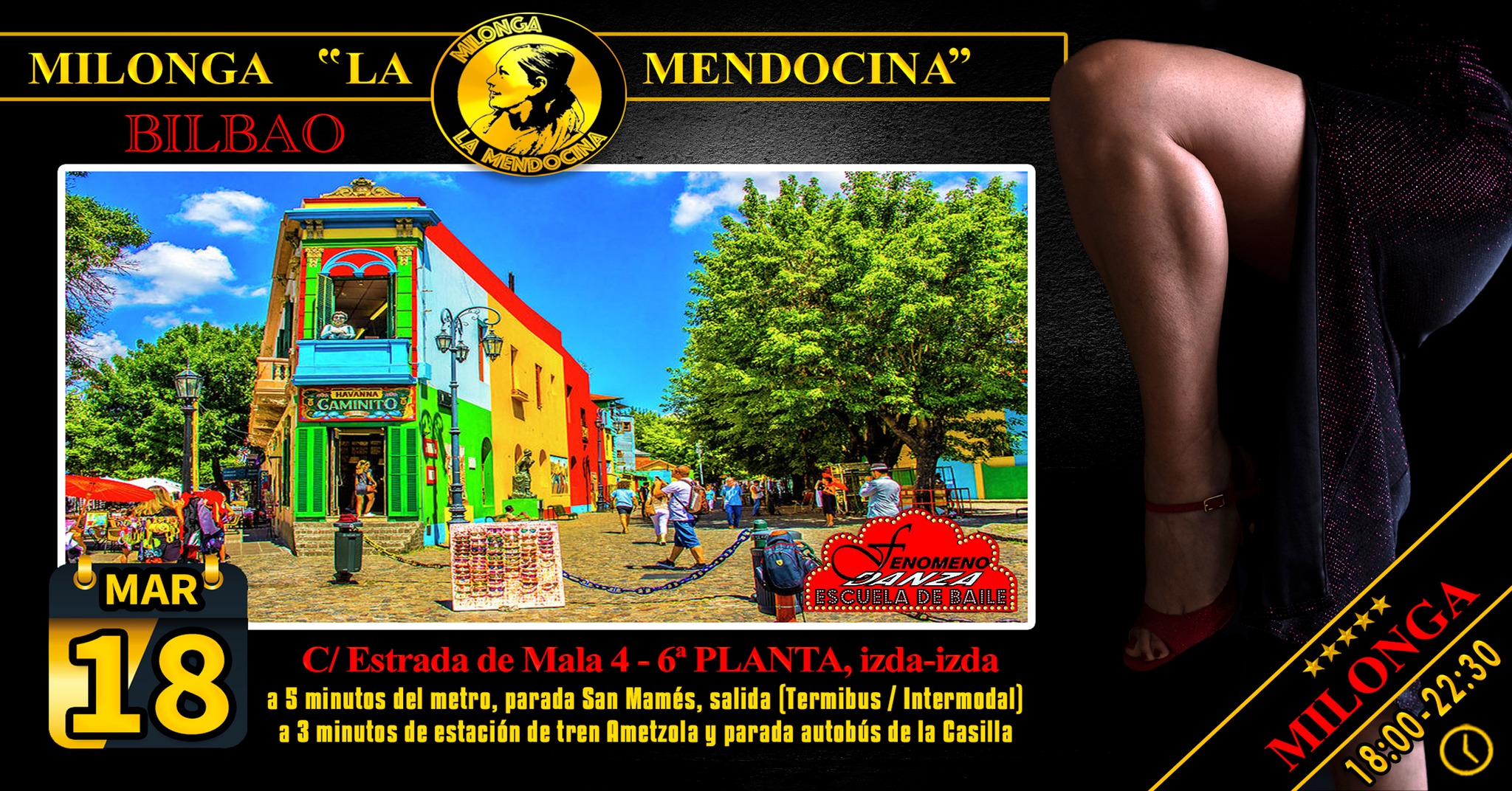 Milonga La Mendocina Marzo 2023