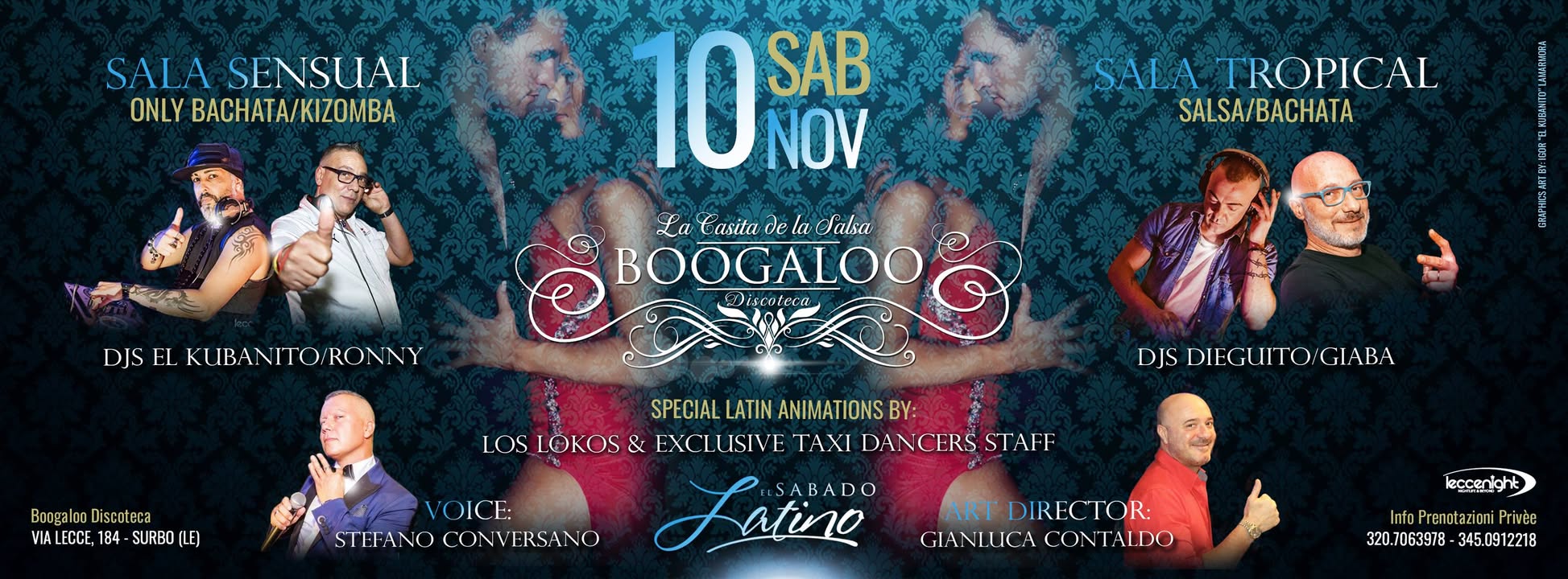 Boogaloo "El Sabado Latino" 10 novembre 2018