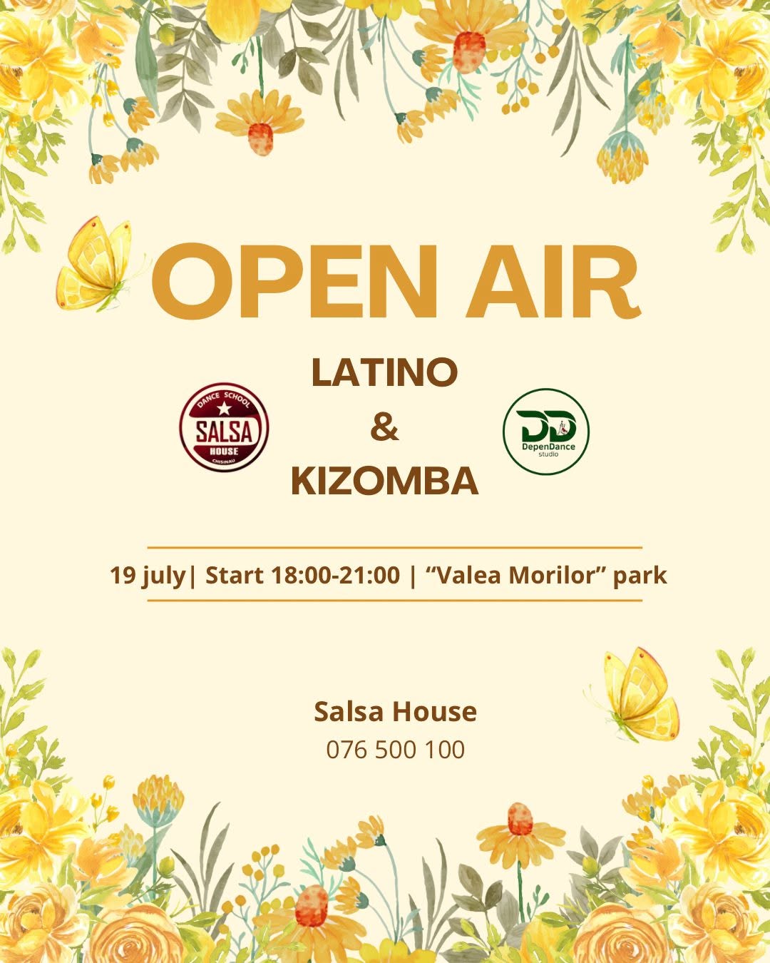 ☀️ LATINO & KIZOMBA OPEN AIR ☀️
