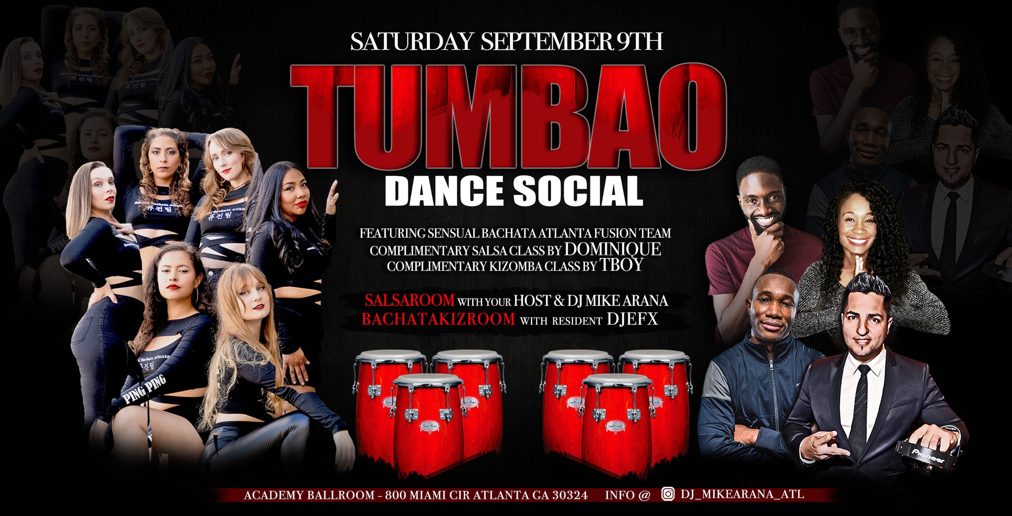 TUMBAO Ft. Sensual Bachata Atlanta Fusion Team