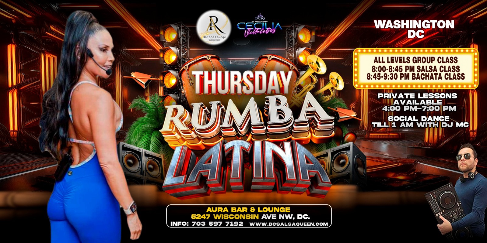 THURSDAY!Rumba Latina in Washington DC