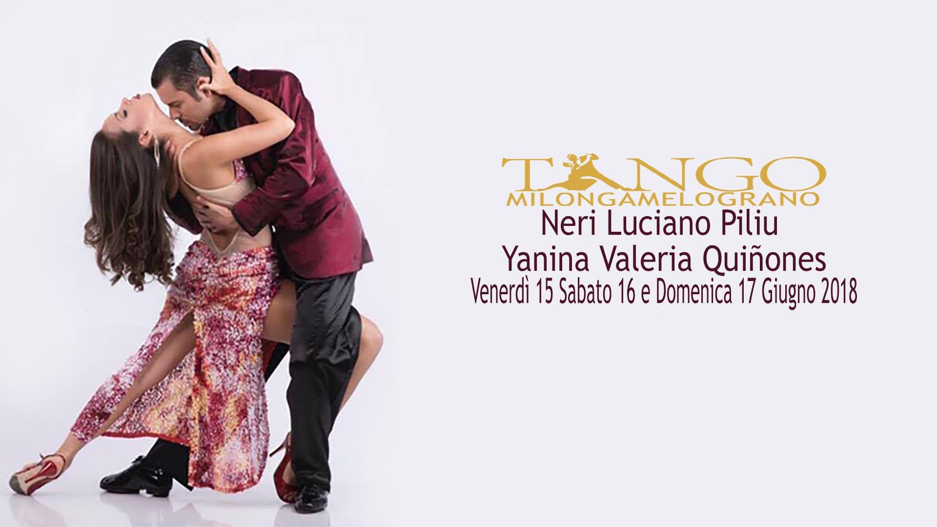 Melograno 15,16 e 17 Giugno 2018 Neri Piliu e Yanina Quiñones.