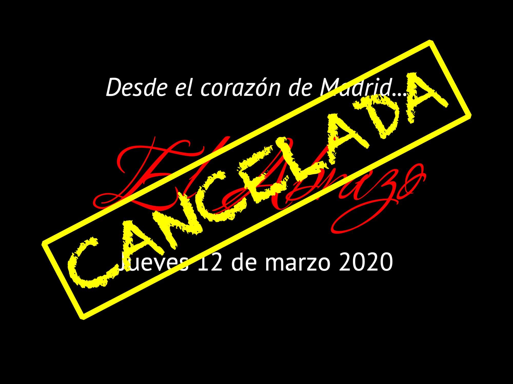 Milonga ¨El Abrazo¨ jueves 12 de marzo 2020