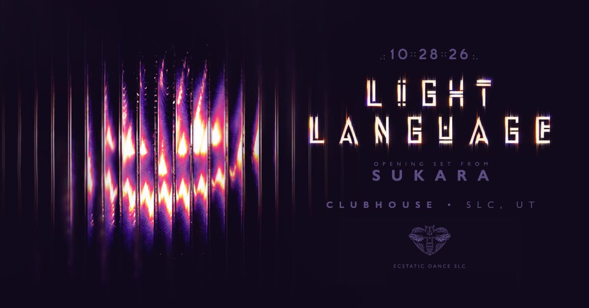 🎃 HALLOWEEN ECSTATIC DANCE SLC (10 28) Light Language + SuKara