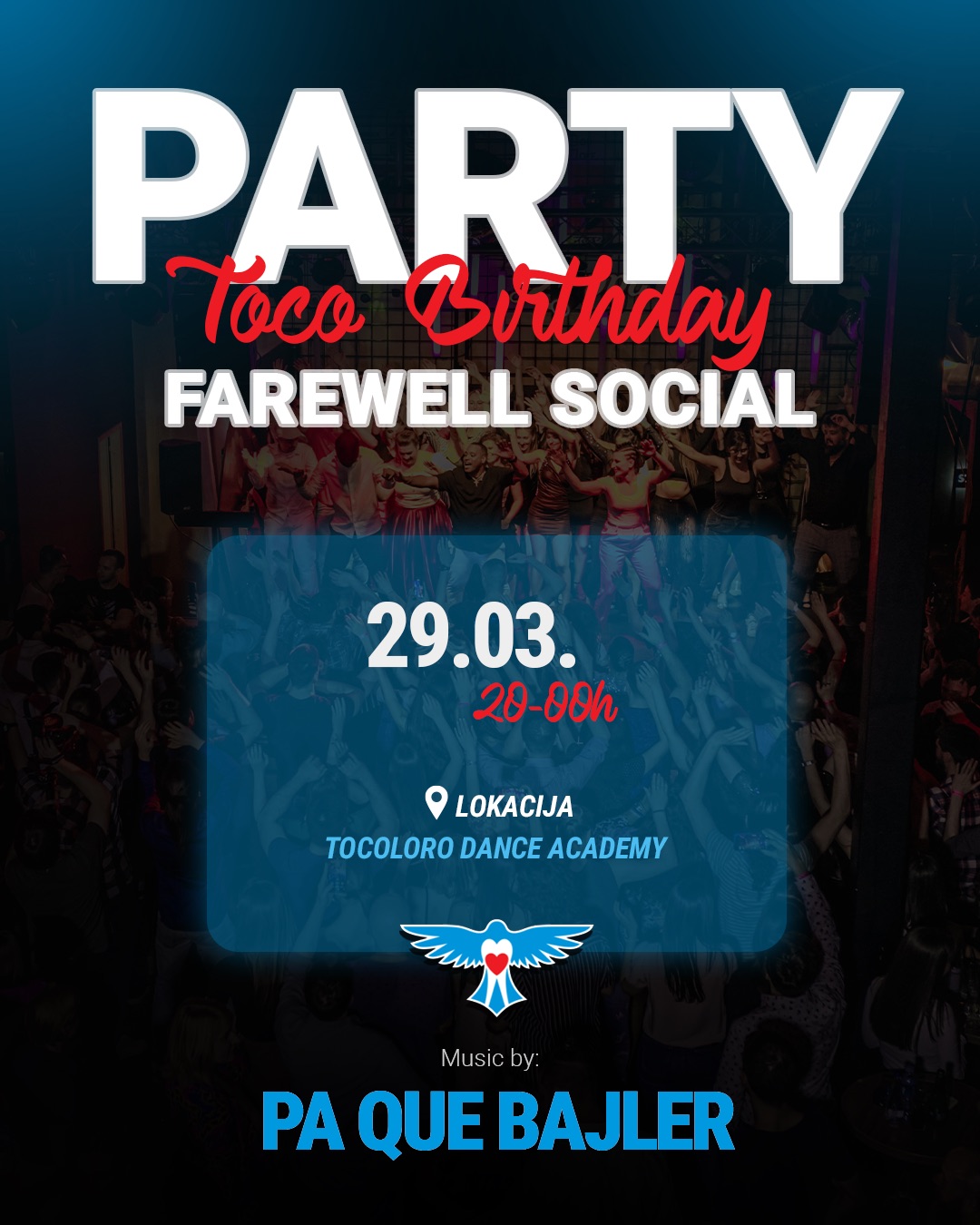 TOCO BDAY - Farewell social - Sunday