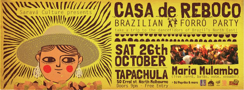 CASA DE REBOCO - Brazilian forro Party