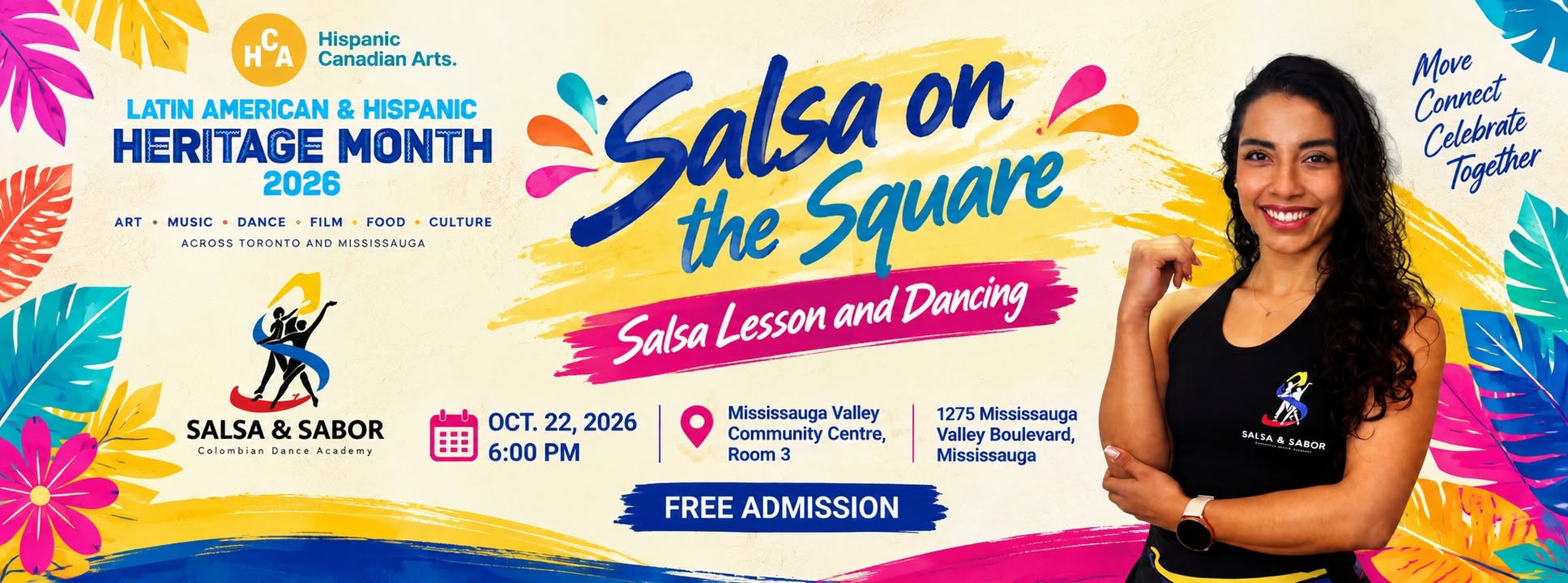 💃 SALSA ON THE SQUARE Latin American & Hispanic Heritage Month 2026