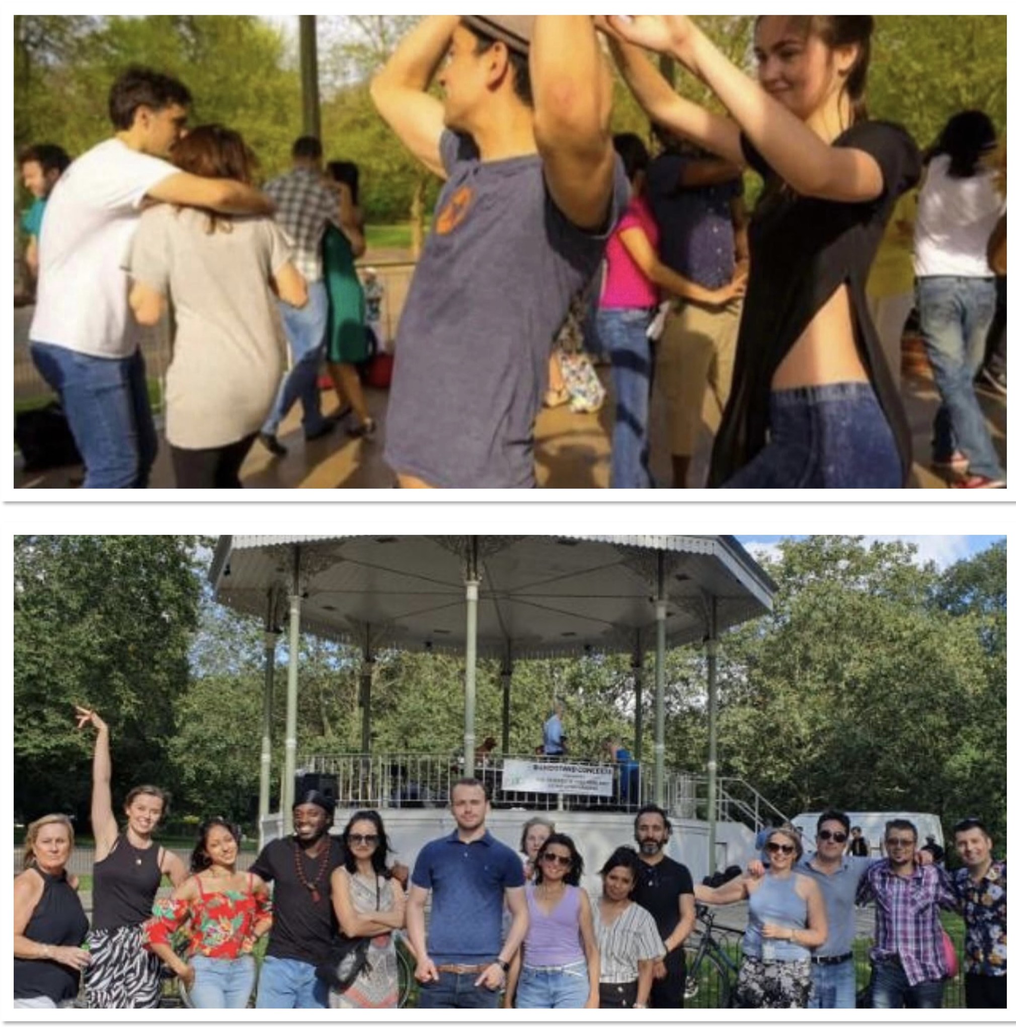 Salsa in the Park & Estrella Dance