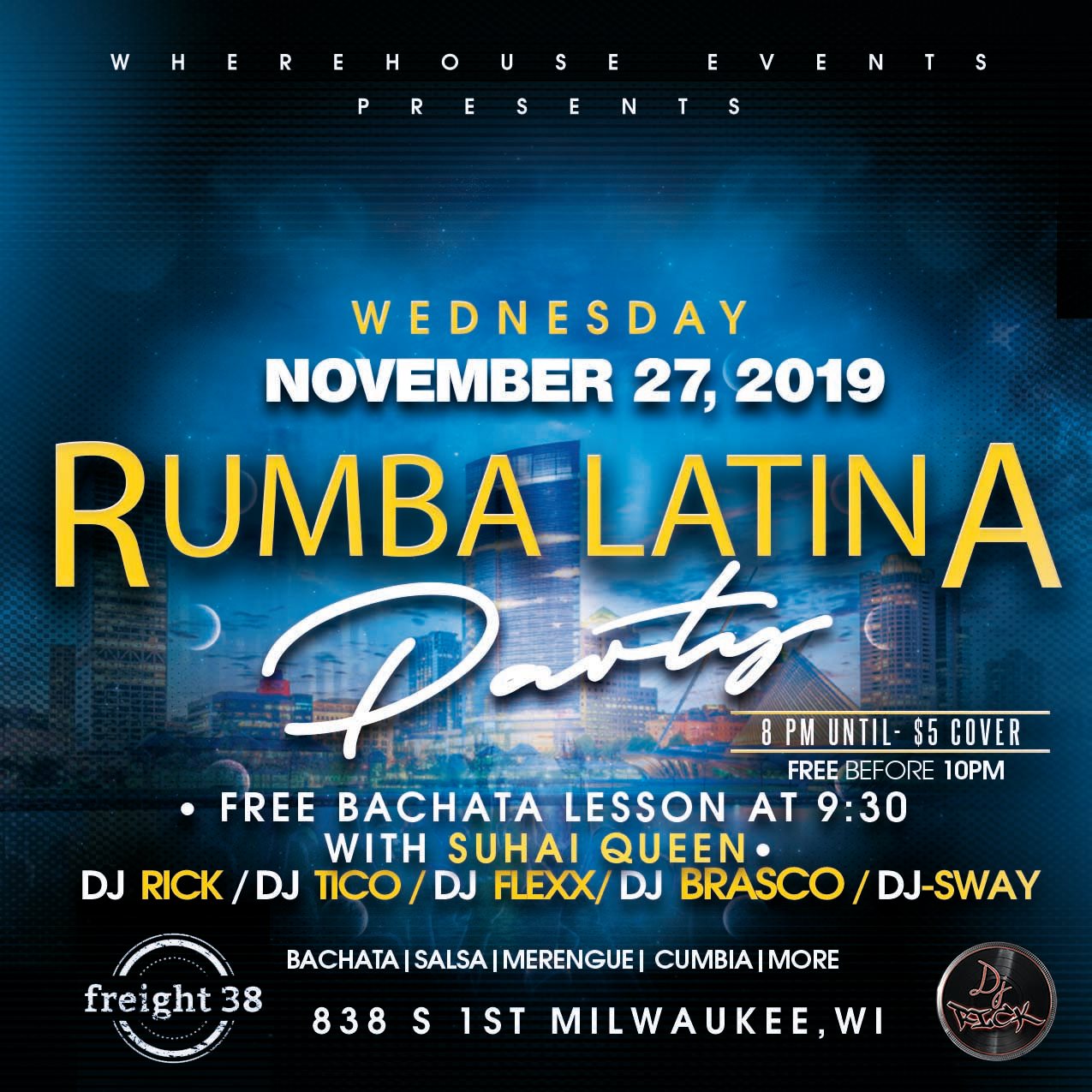 Pre Thanksgiving Rumba Latina