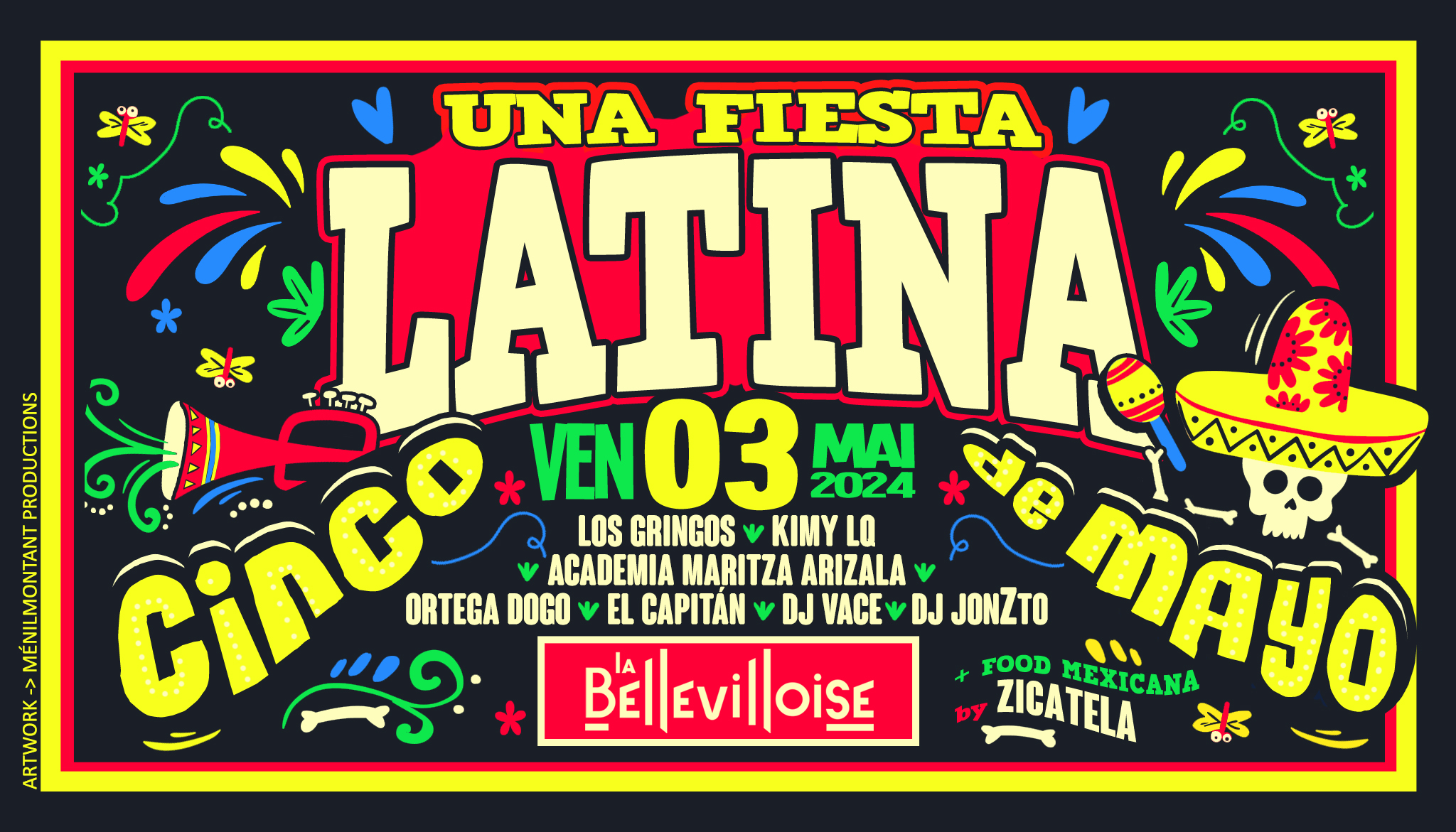 UNA FiESTA LATiNA 🌶 Spéciale : El Cinco de Mayo 2024 🇲🇽 #Salsa #Reggaeton #Bachata #Merengue