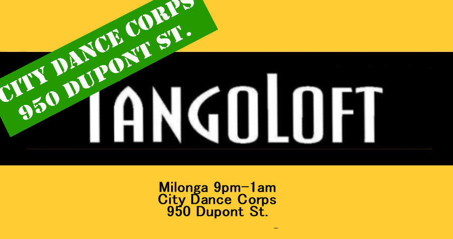TangoLoft Milonga Saturday October 19, 2024