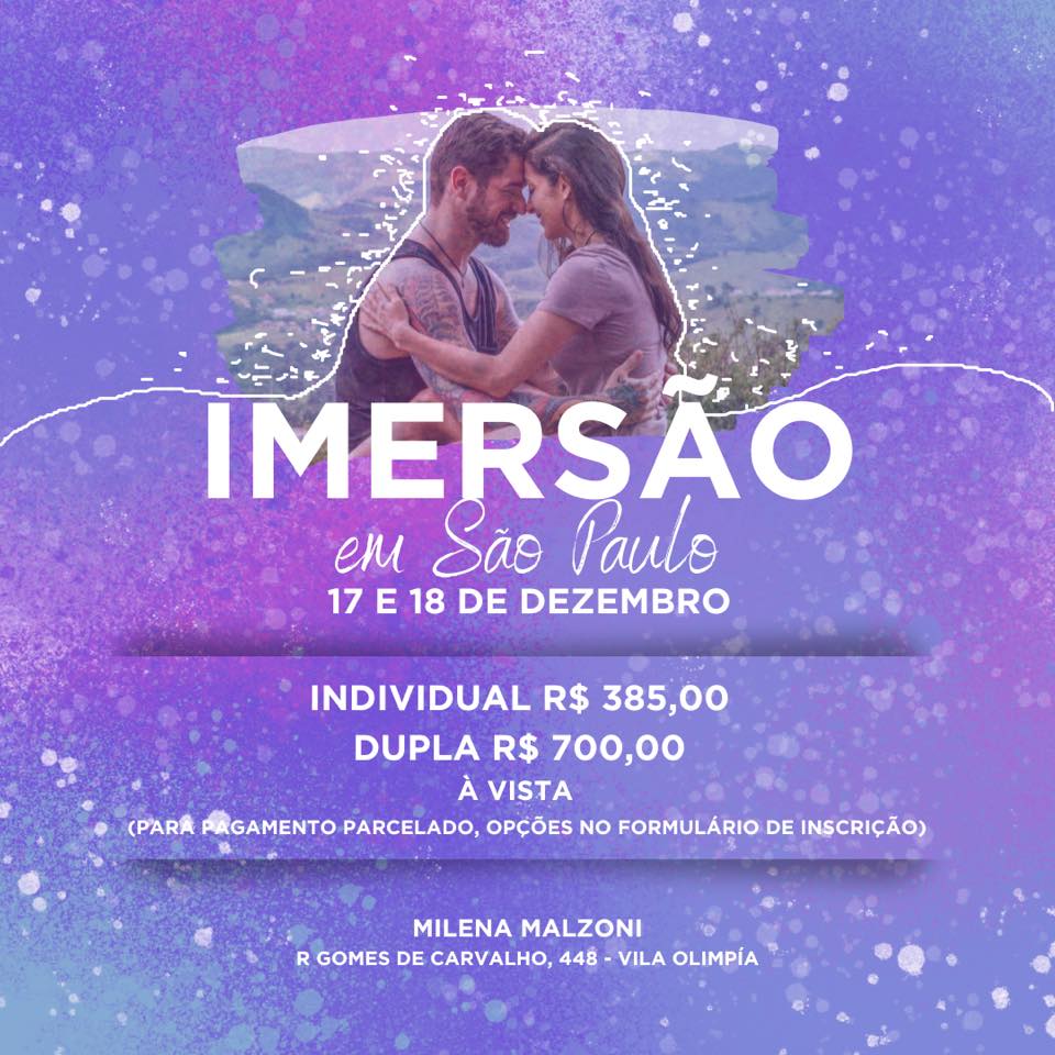 Imersão com Anderson & Brenda (São Paulo)