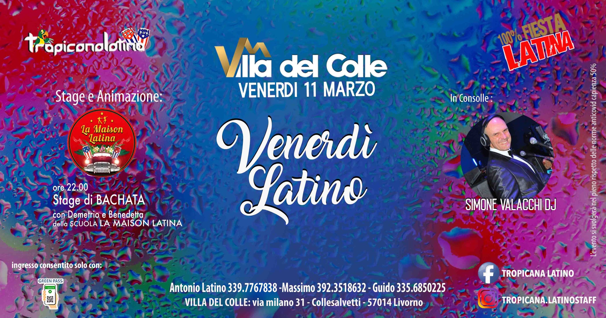 TropicanaLatino il Venerdi di Villa del Colle