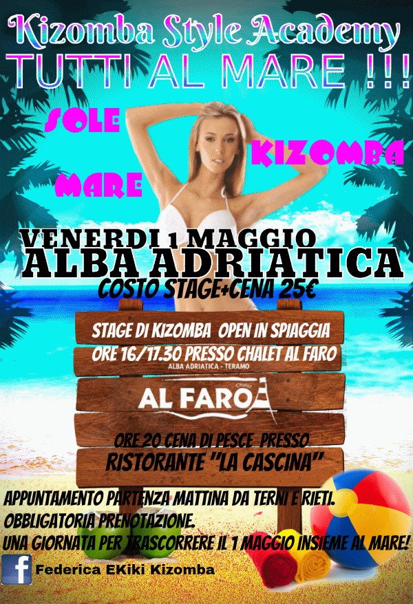 SOLE MARE KIZOMBA ALBA ADRIATICA con Kizomba Style Academy