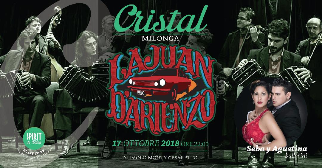 La Juan D'Arienzo a Cristal con Seba y Agustina