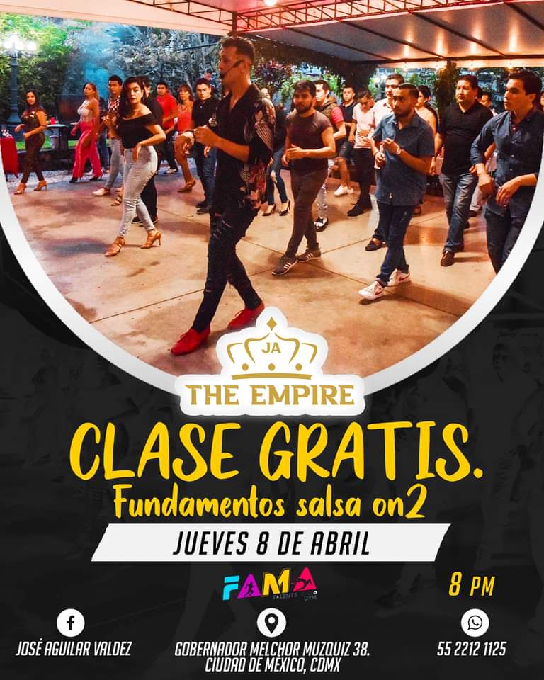 Clase GRATIS By José Aguilar (salsa On2)