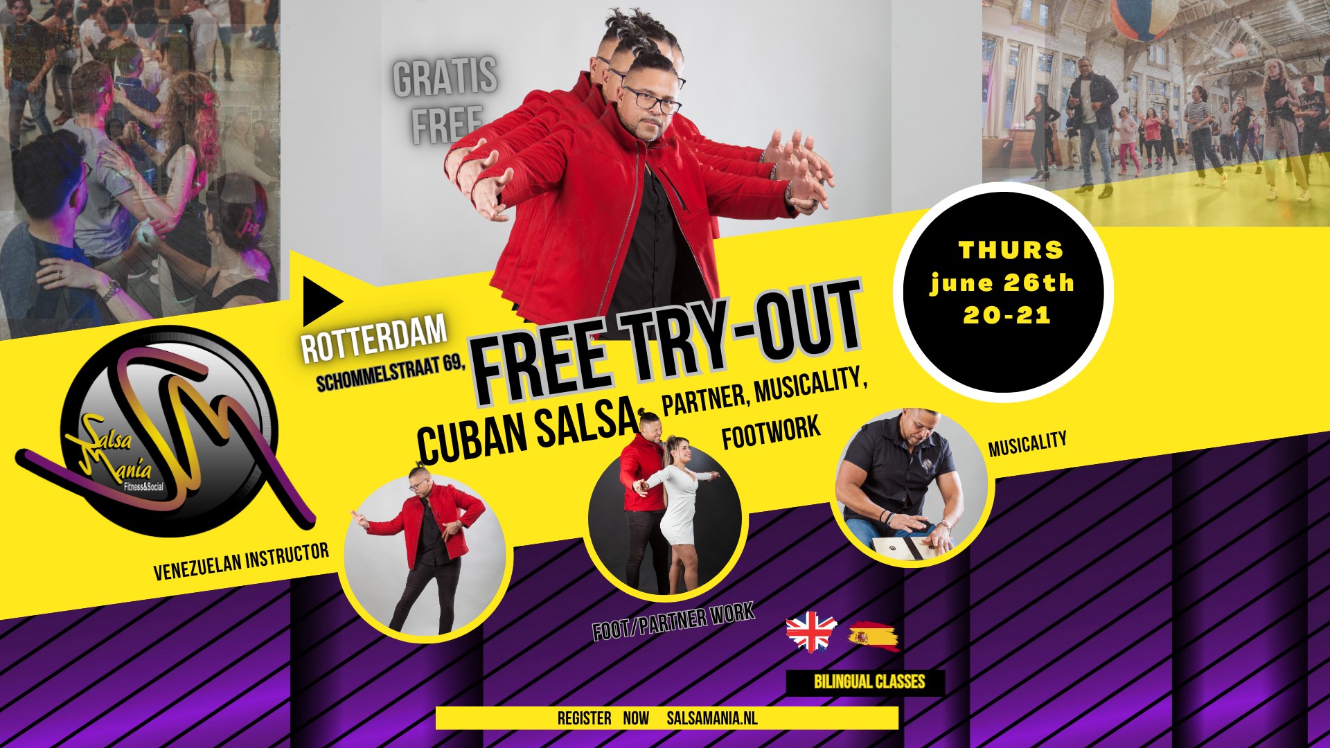FREE SALSA CUBAN TRY-OUT (ROTTERDAM)