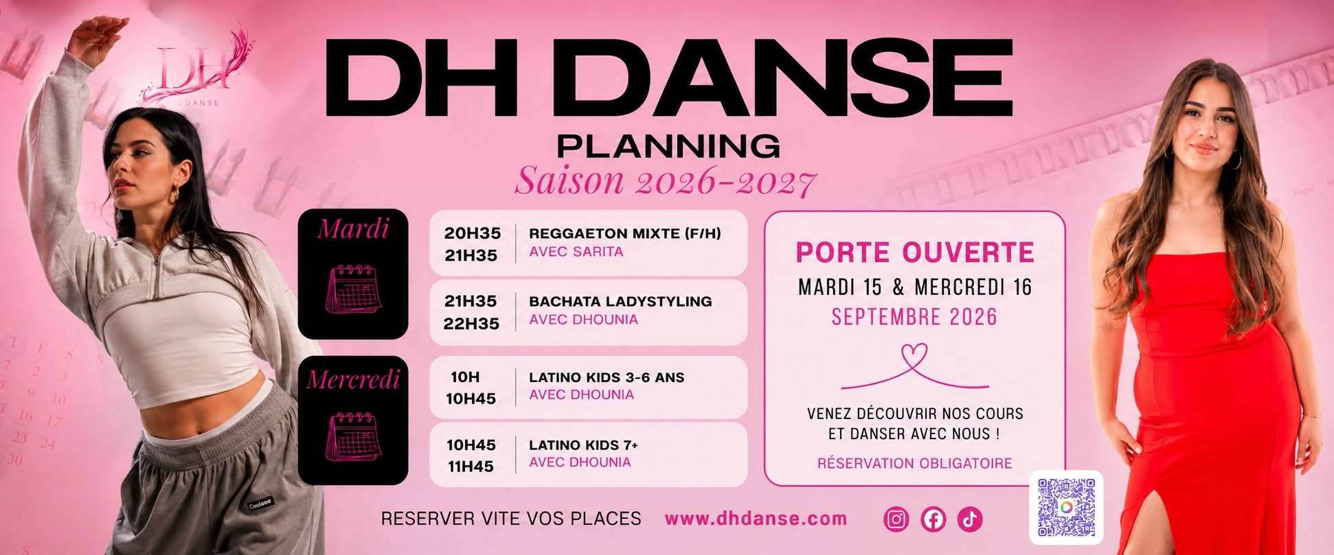 🎀 Portes ouvertes - cours réguliers Latino Kids by DH DANSE 🎀