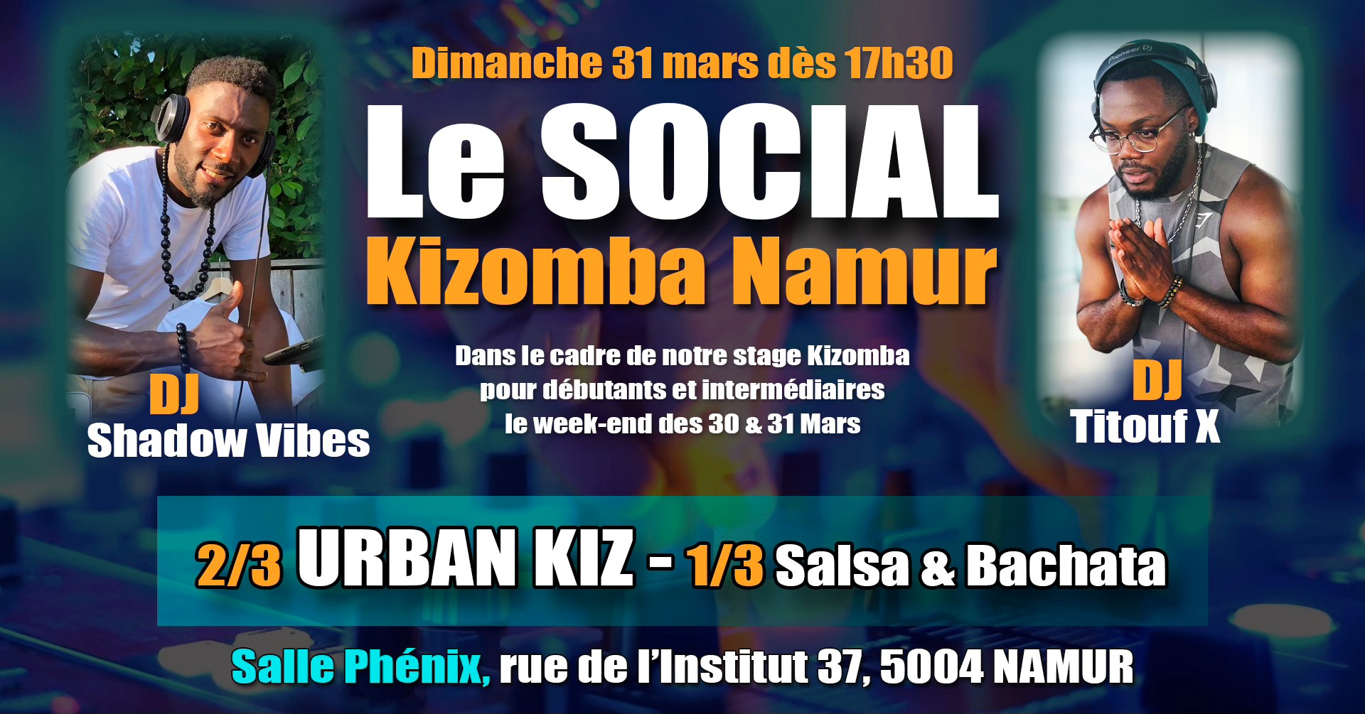 Le Social SBK avec Kizomba Namur