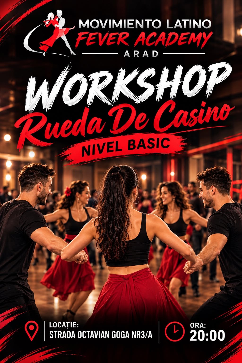Workshop Rueda de Casino - nivel basic