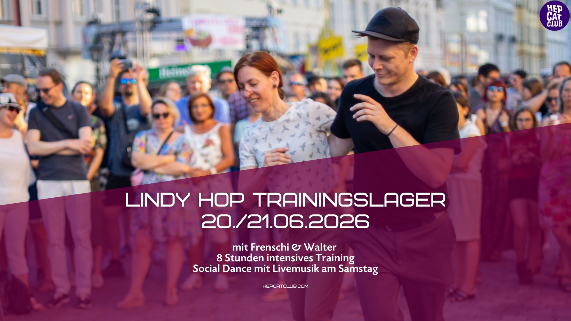 Lindy Hop Trainingslager mit Frenschi & Walter