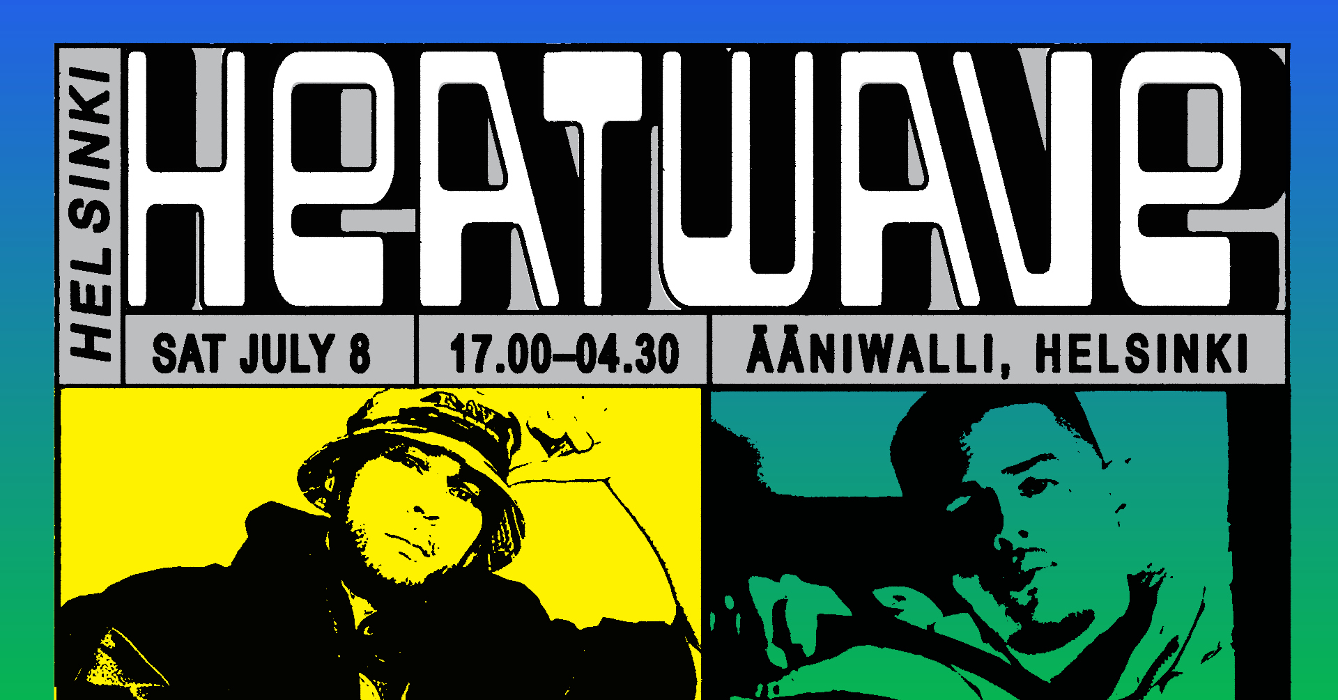 Helsinki Heatwave #1: KUBE & EL MIGU @ Ääniwalli
