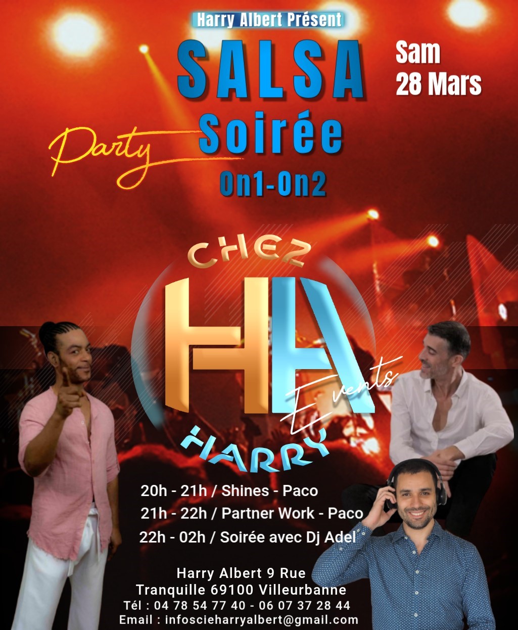 SOIRÉE SALSA ON1-ON2