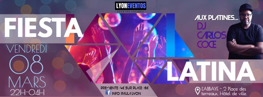 Fiesta Latina-8 Mars-L'abbaye