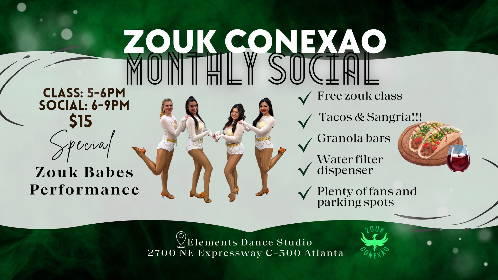 Zouk Conexão Monthly Social @Elements