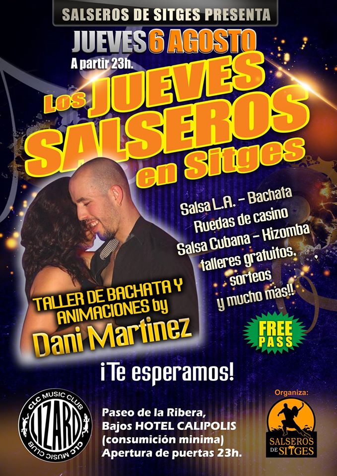 Los Jueves Salseros en Sitges con Dani Martinez