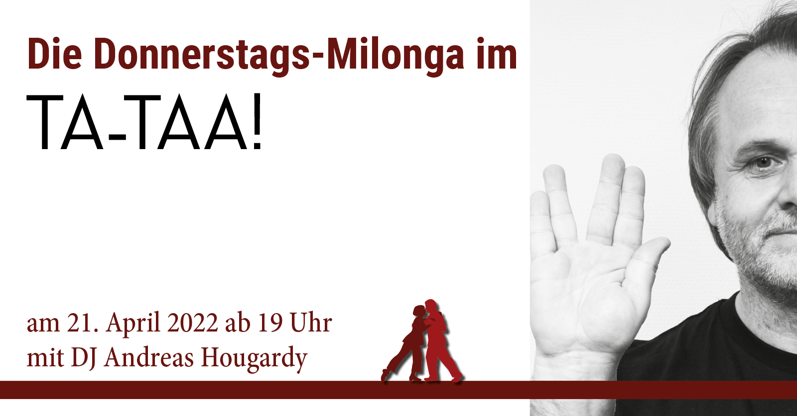 Milonga Jueves im TA-TAA! mit DJ Andreas Hougardy