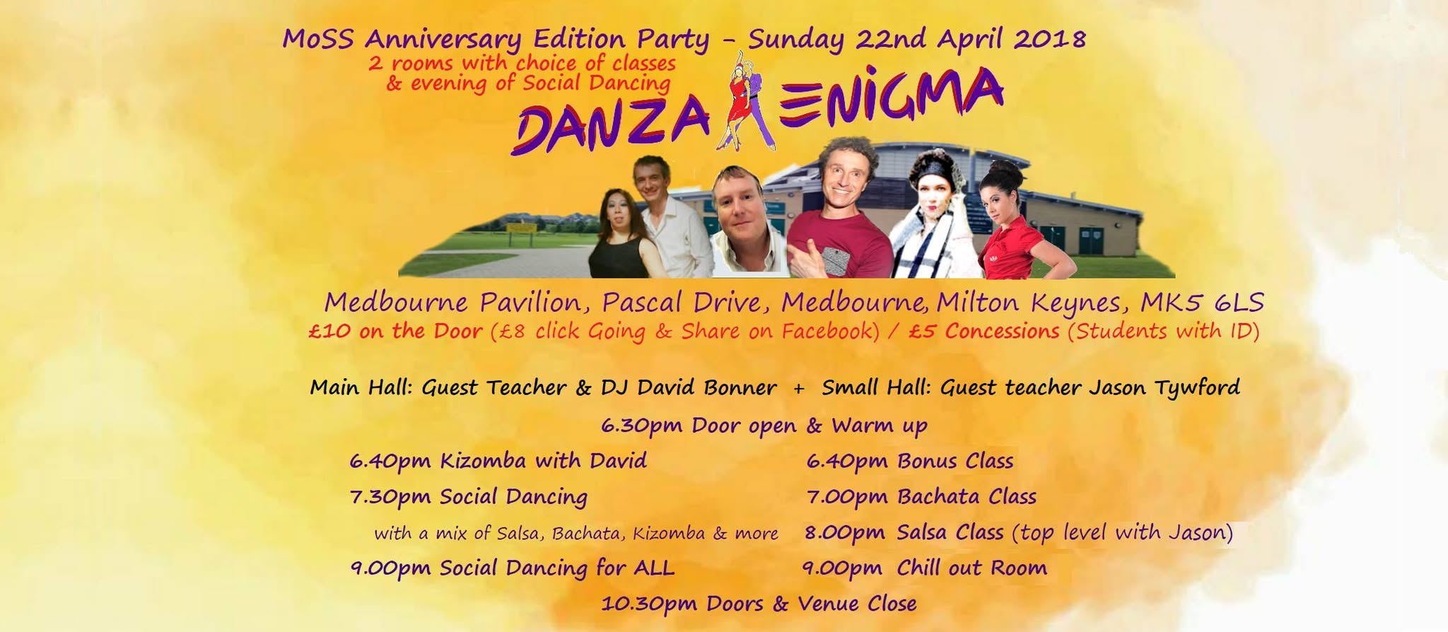 Danza Enigma APRIL 2018 - Anniversary Edition MoSS Party