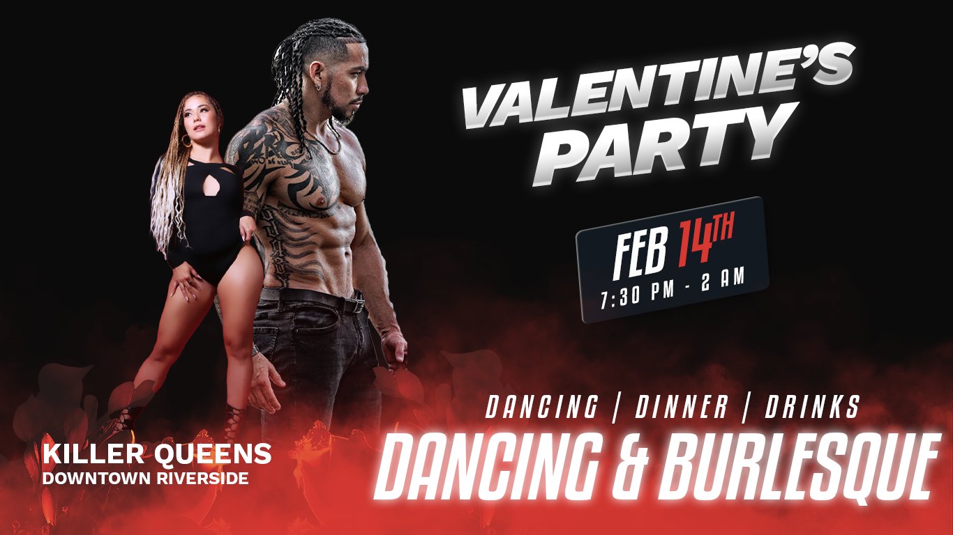 Dancing and Burlesque Valentine's Party 2 14 at Killer Queens