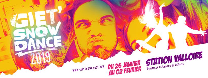 Mervil & Amandine vous donne rendez-vous à Giet Snow Dance 2019