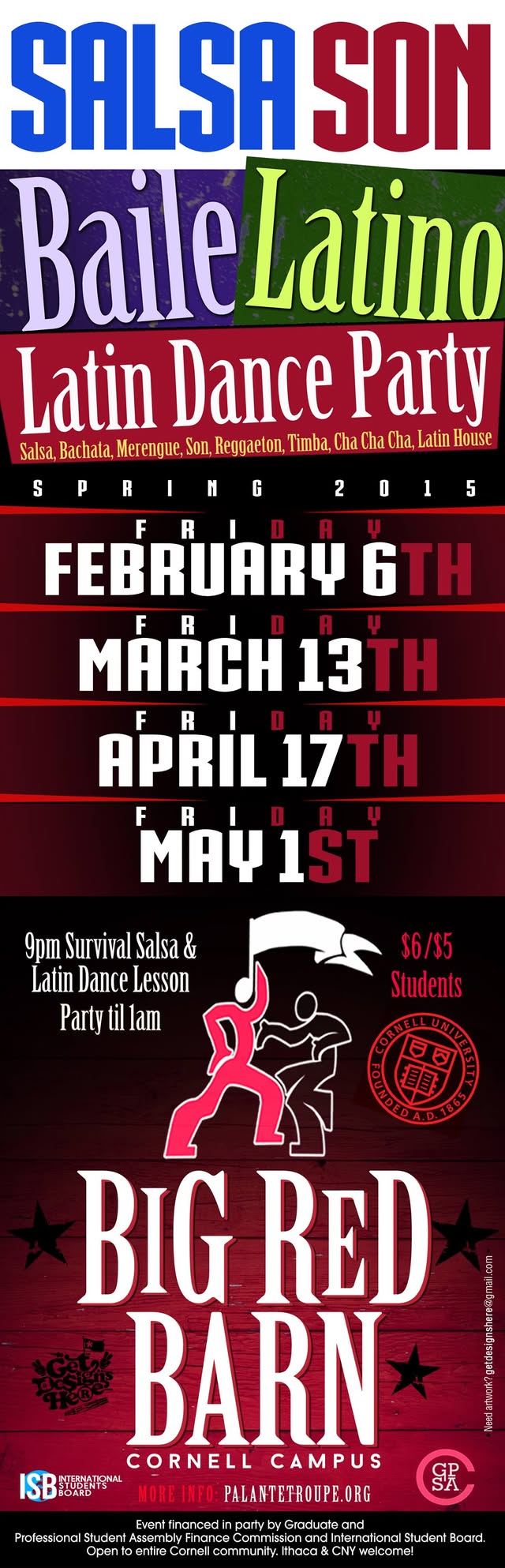 SALSASON BAILE LATINO :: FRIDAY MARCH 13