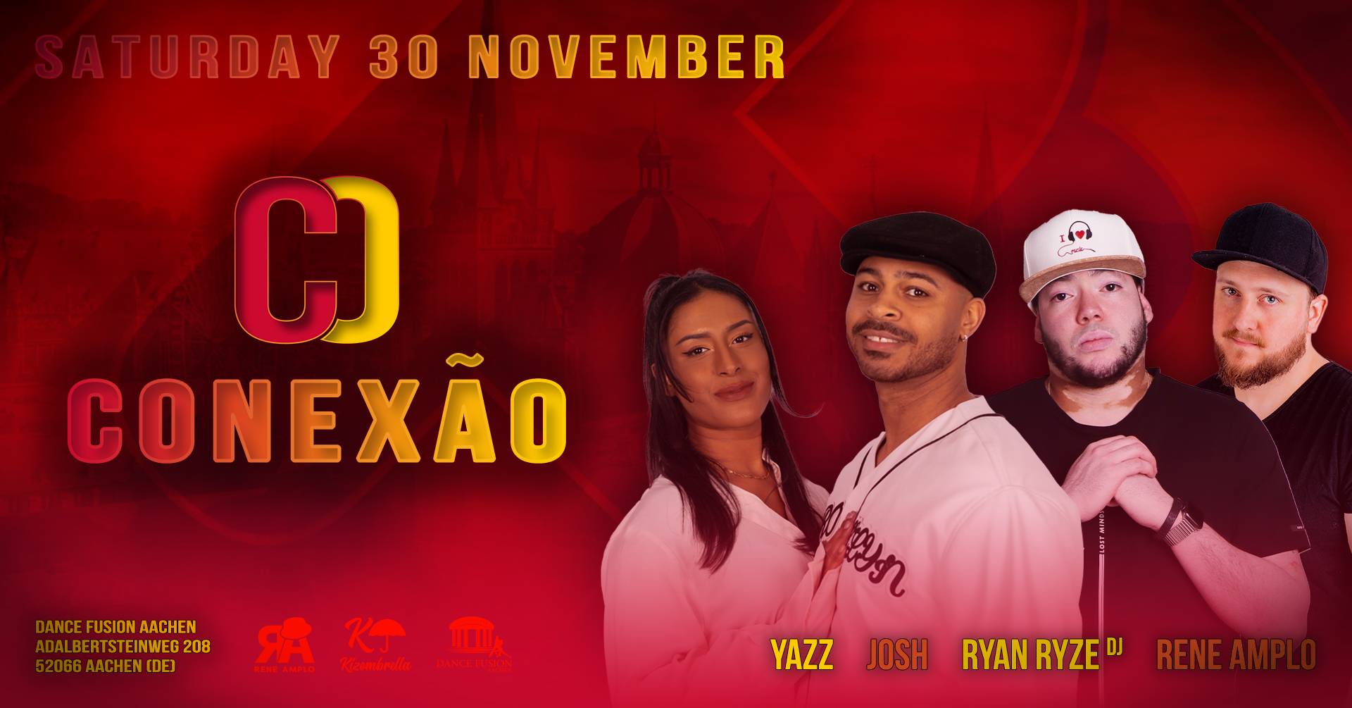 CONEXÃO • Your monthly UrbanKiz Kizomba Party in Aachen