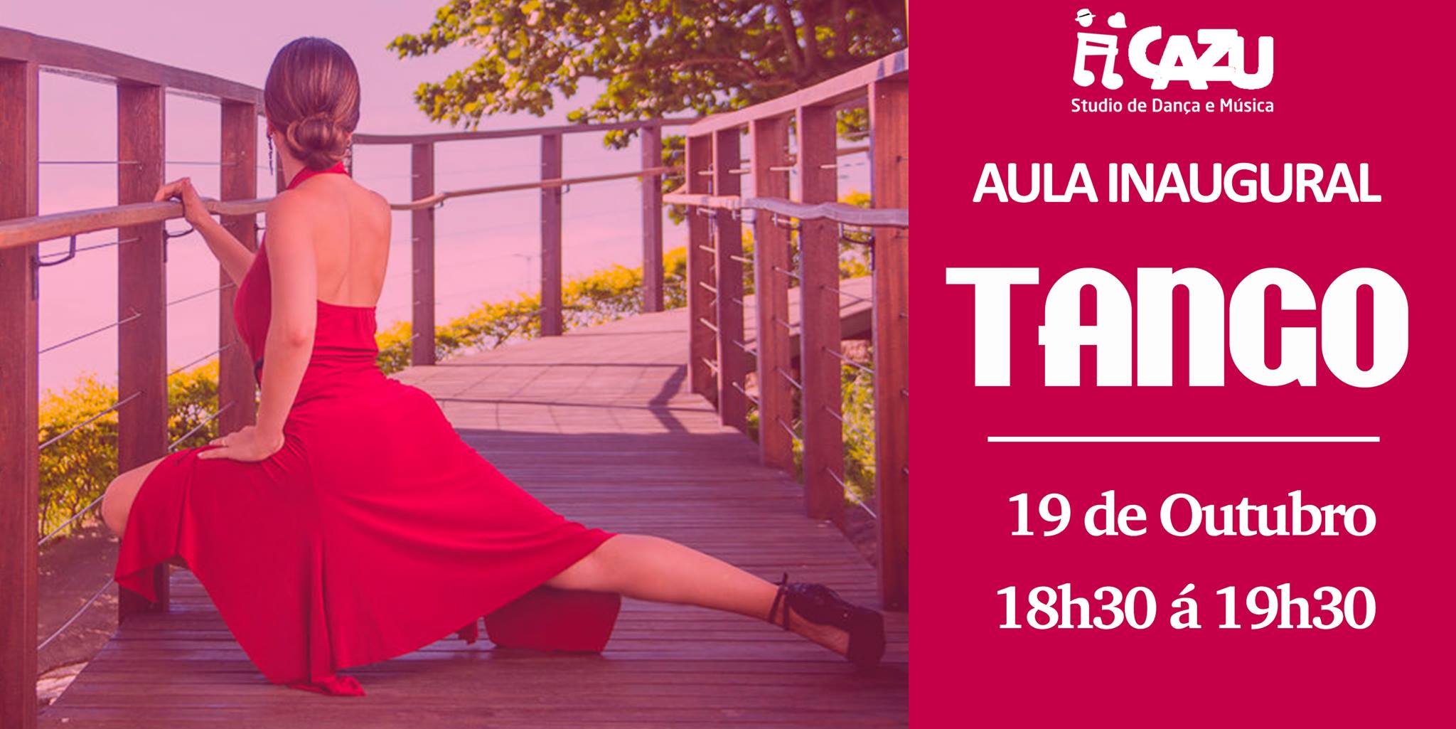 Aula Inagural de TANGO na Cazu!