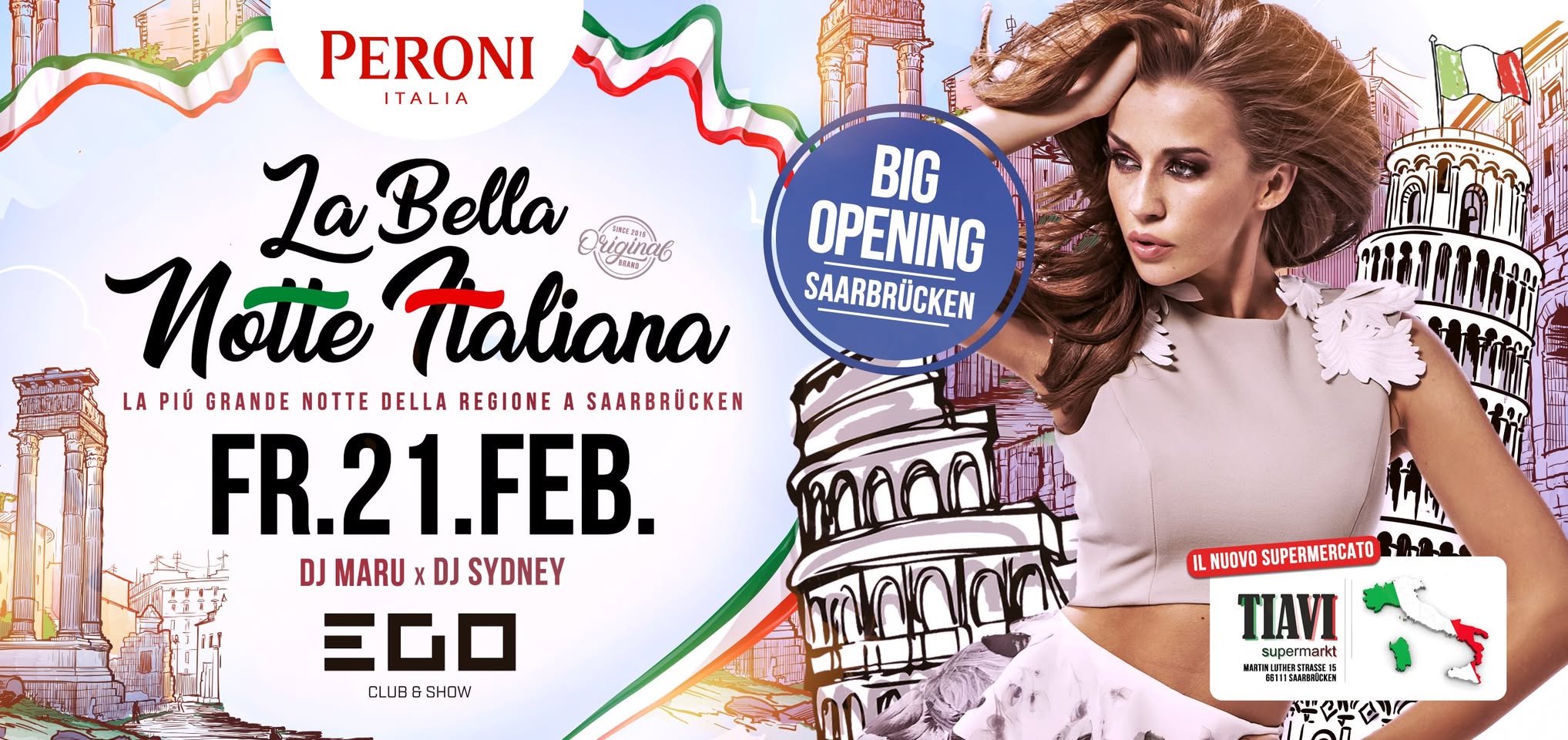 La Bella Notte Italiana • 21.02. • Saarbrücken