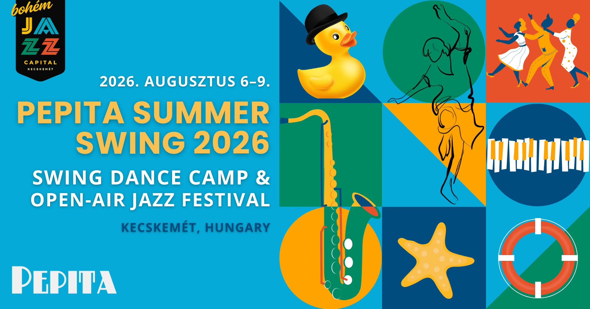 Pepita Summer Swing Swing táncos nyári tábor