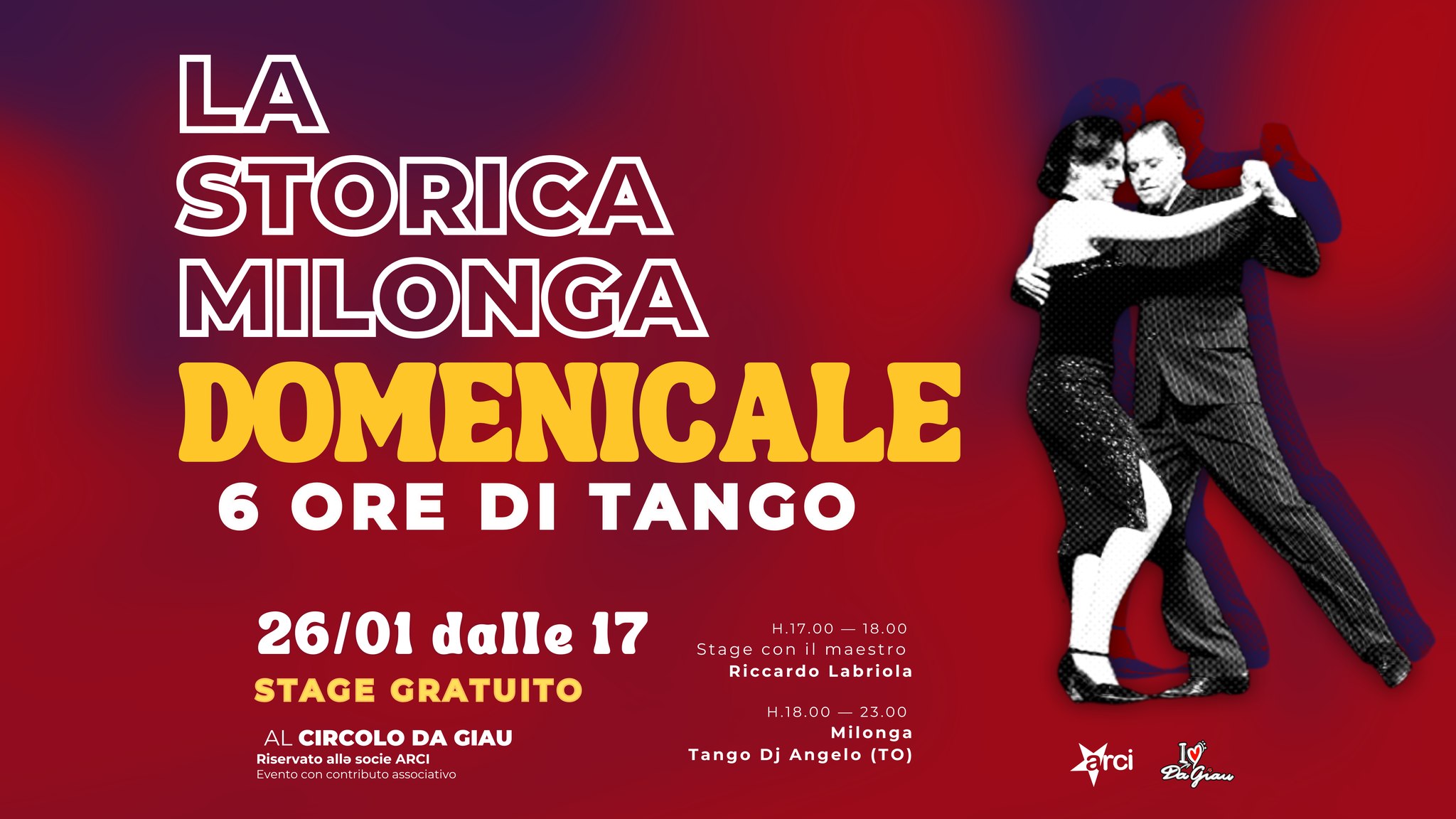 Tango Sociale La Storica Milonga Domenicale