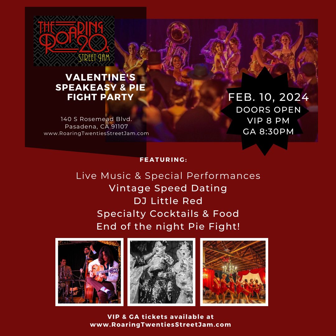 Valentine's Speakeasy & Pie Fight Party