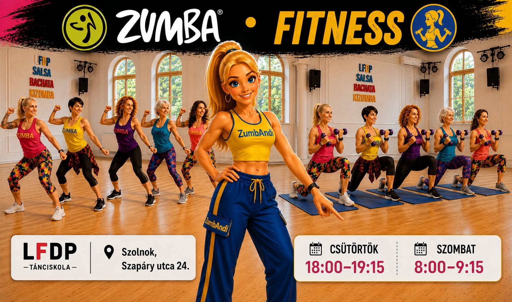🌟 ZUMBA® + FITNESS ANDIVAL 🌟