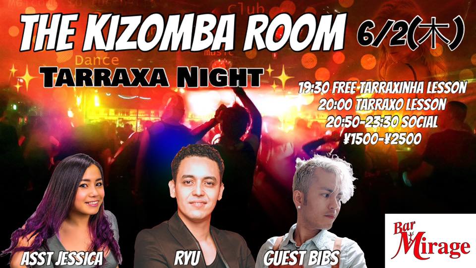 6 2(木) THE KIZOMBA ROOM