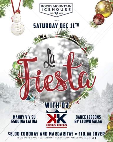 La Fiesta Presents: Manny V. Y Su Esquina Latina With DJ Kris King