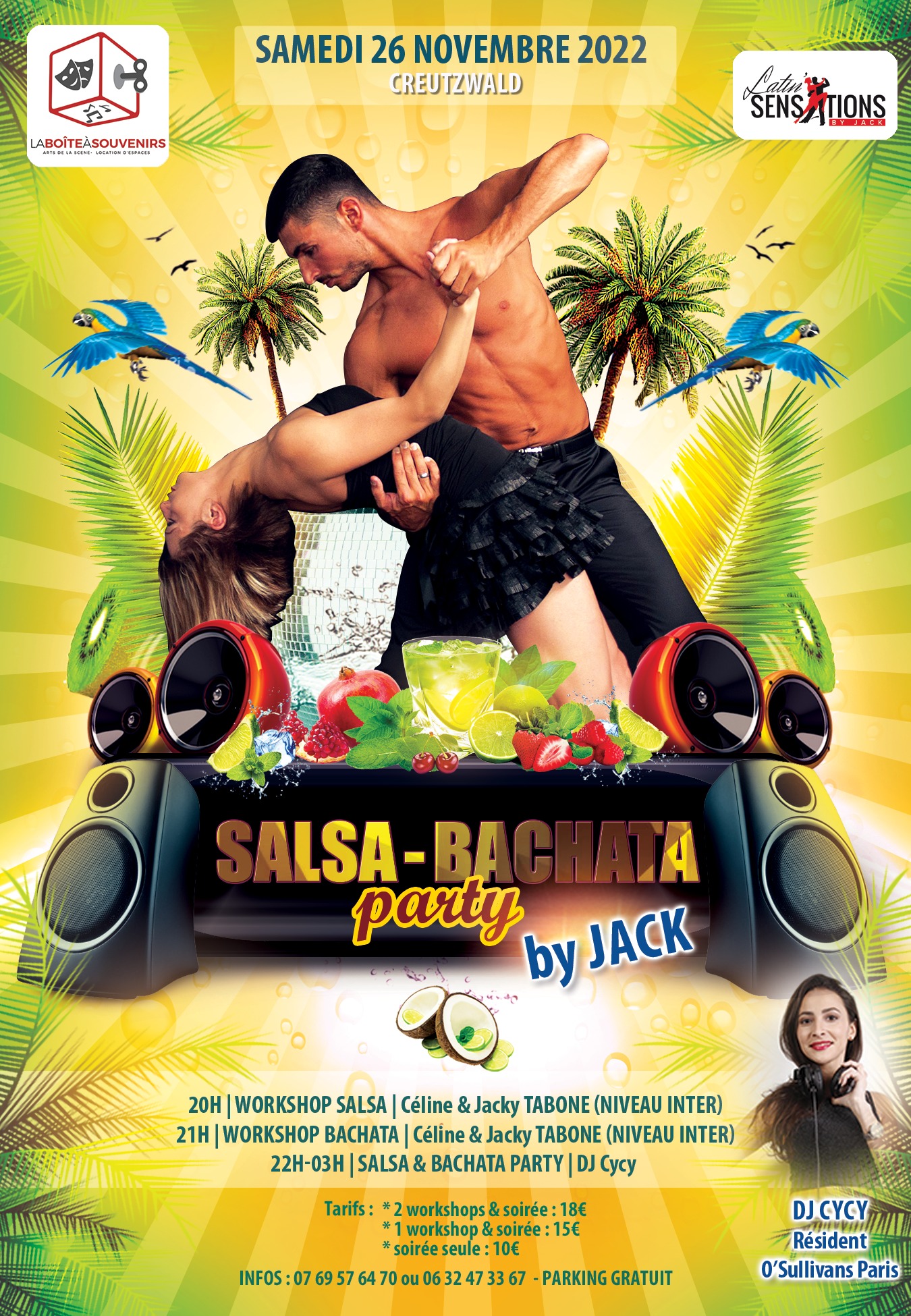 SALSA & BACHATA party by Jack.