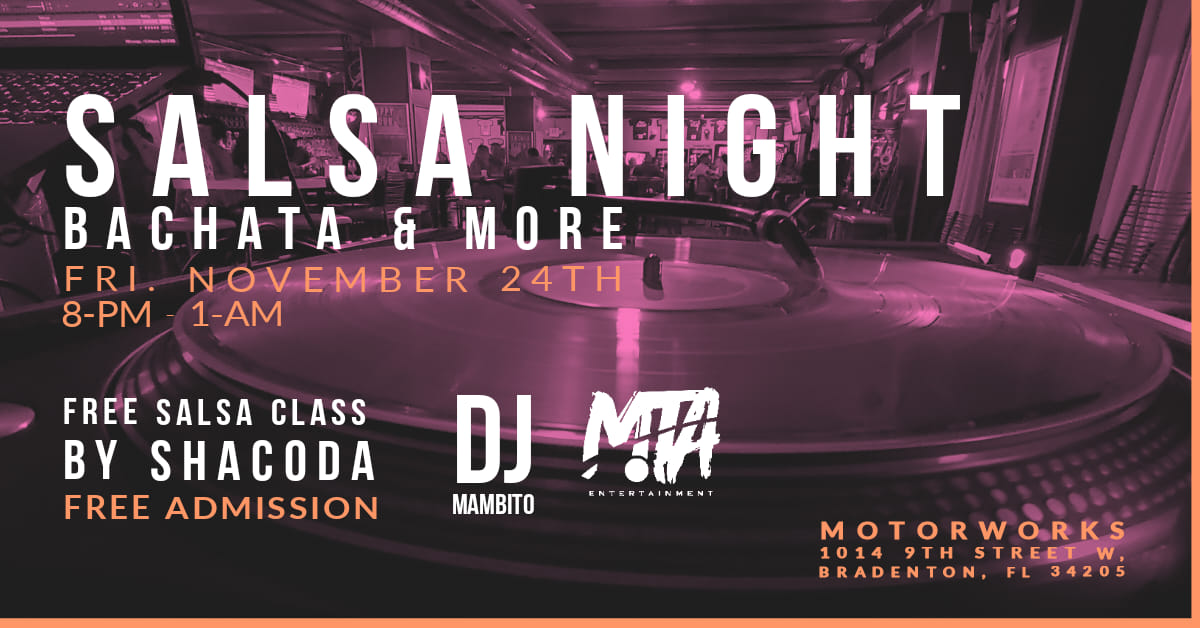 SALSA Night Bachata & More @Motorworks Brewing