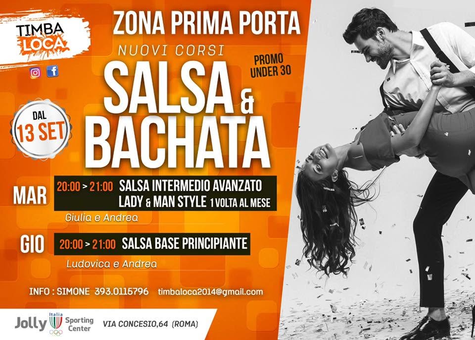 🔥TIMBALOCA🔥 NUOVI CORSI DI SALSA - PRIMA PORTA - JOLLY SPORTING CLUB
