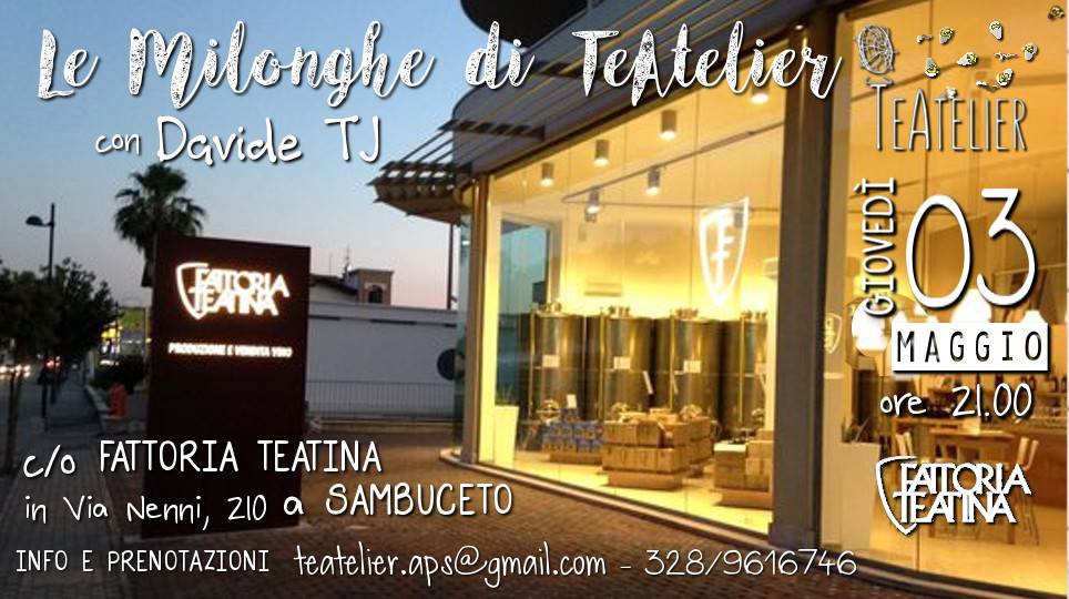 Milonga Fuori Programma di TeAtelier c o Fattoria Teatina